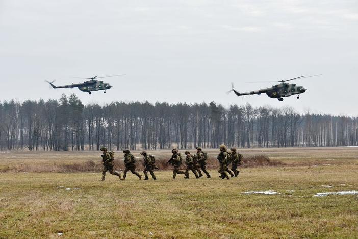 Germany's ambassador to the U.S. says Russian forces present a 'massive threat'