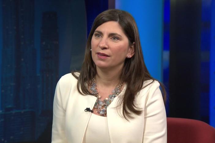 Stacey Cunningham is thefirst female president in the NYSE's 200 plus year history.