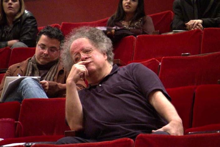 Watch a young artist rehearse with Levine in a clip from James Levine: America's Maestro.