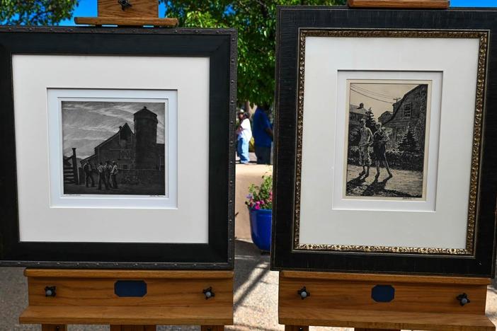 Appraisal: 1927 & 1936 Martin Lewis Etchings