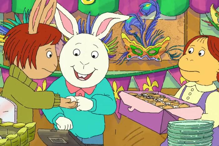 Muffy comes back from vacation to find out her bake sale is a disastrous success!