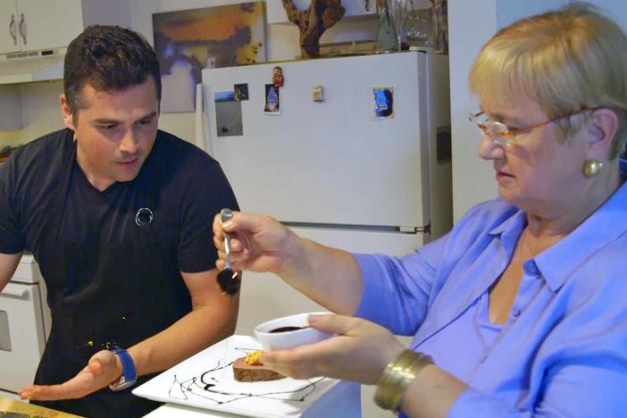 August Dannehl and Lidia have created a meal to honor veterans.