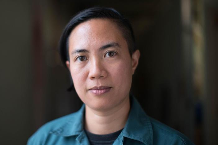 Maia Cruz Palileo is a multi-disciplinary artist who explores themes of migration.