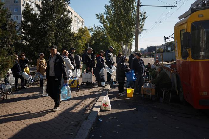 News Wrap: Russian missile and drone strikes knock out more utilities in Ukraine