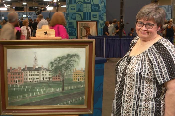 Bonus Video: 19th C. Folk Art Painting of Dartmouth College, from Omaha!