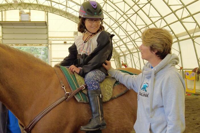 From the horse trail to the bike path to paddleboarding on the lake, Naya is on the move!