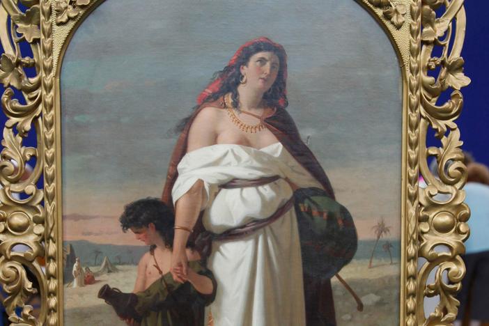 Appraisal: Enrico Fanfani Oil Painting, ca. 1860, in San Jose, Hour 1.