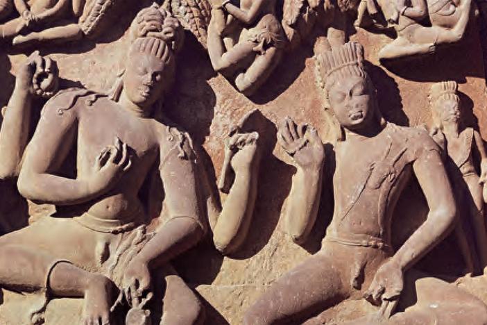 A touring exhibition of Indian art explores the rich visual history of  this spiritual pra