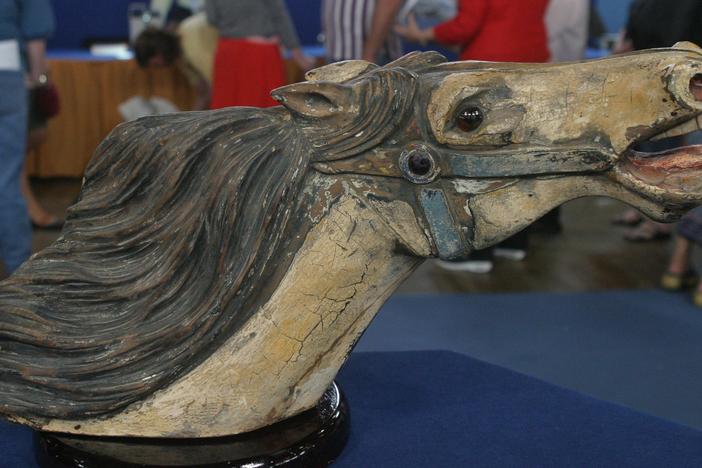 Appraisal: Carousel Horse Head, ca. 1900
