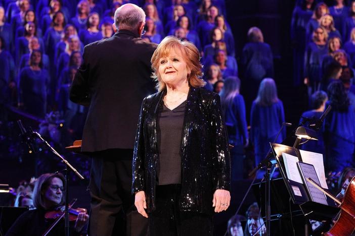 British actress Lesley Nicol narrates the Nativity, for The Tabernacle Choir Christmas special: Joy.