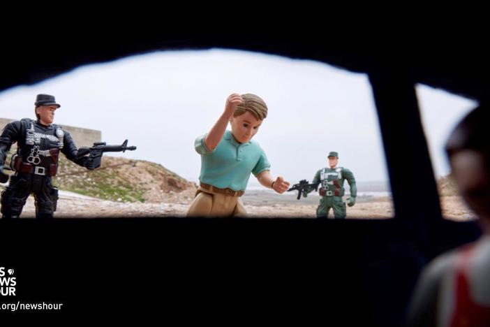 This war photographer uses toys to tell child survivors’ stories
