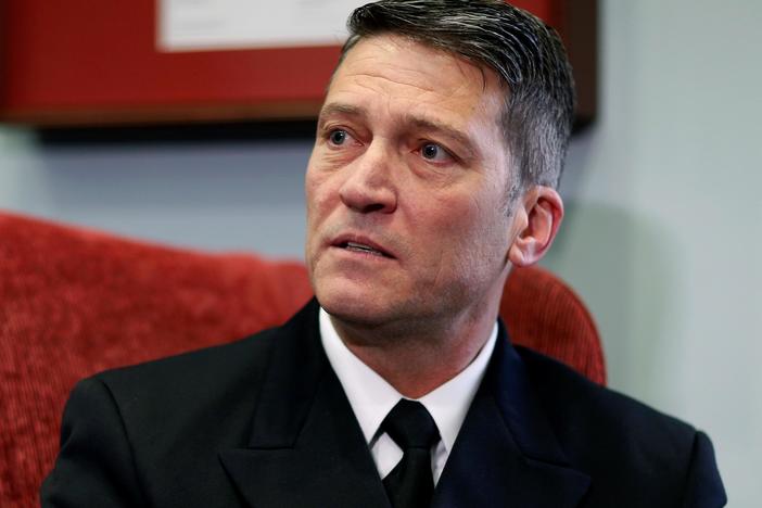 Senators have indefinitely postponed the confirmation hearing for Ronny Jackson.
