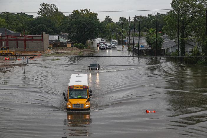 Houston area inundated with 40 inches of rain, major flooding