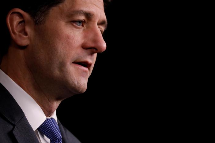 Speaker of the House Paul Ryan's decision today rippled up and down Pennsylvania Avenue.