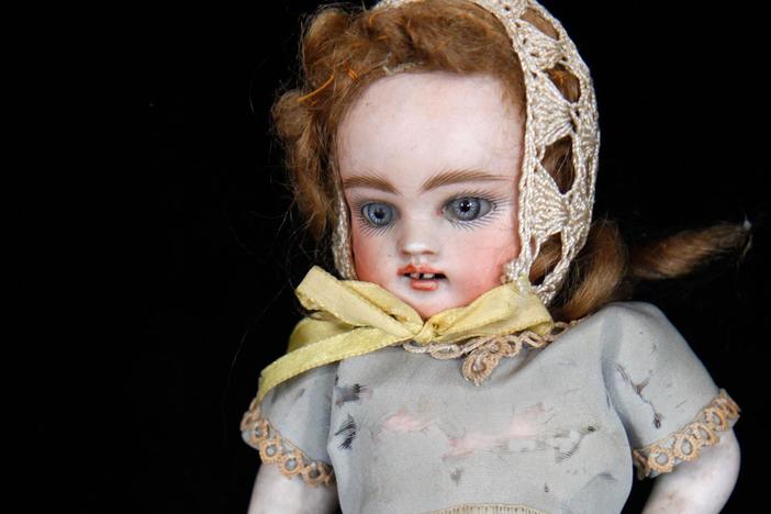 Appraisal: German All-Bisque "French Wrestler", from Billings Hour 1