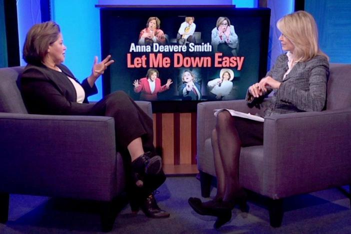 Paula Zahn talks to Anna Deavere Smith about her play Let Me Down Easy