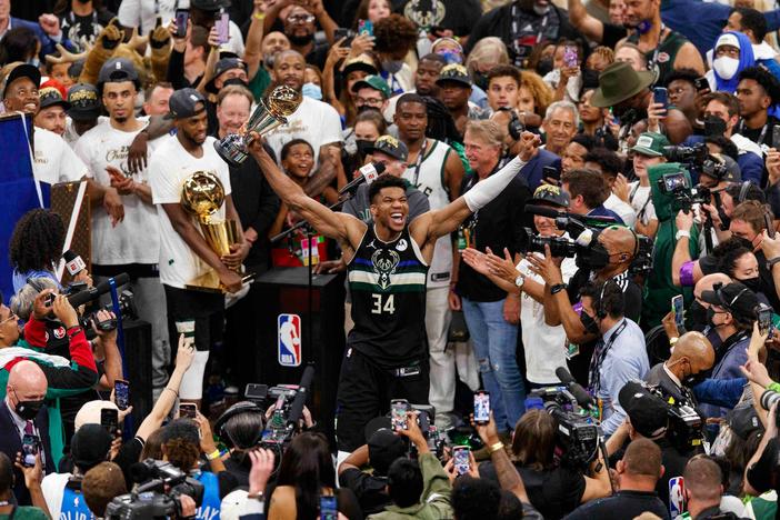 A look at 'Greek Freak' Giannis Antetokounmpo's journey from hardships to hero