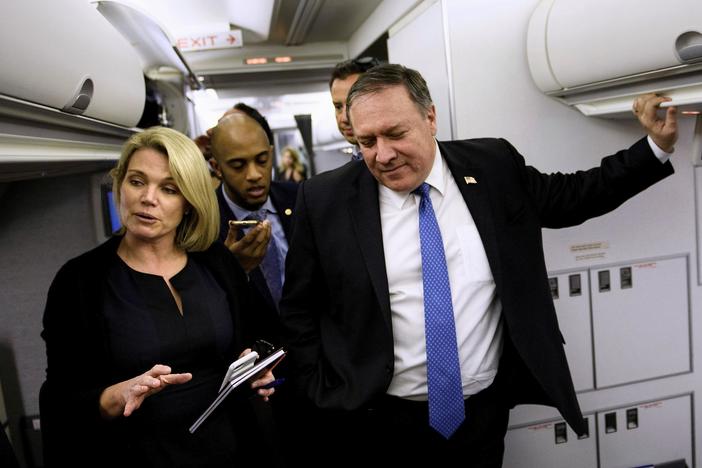 With Barr, Nauert and Milley, Trump chooses a varied cast