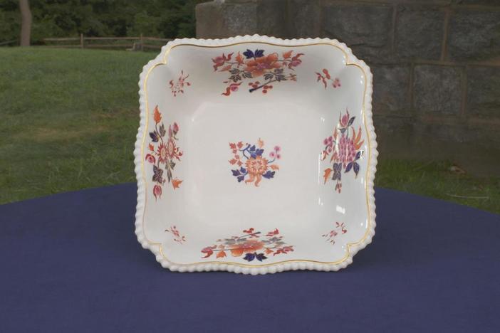 Appraisal: Flight Barr & Barr Porcelain Fruit Bowl, ca. 1830