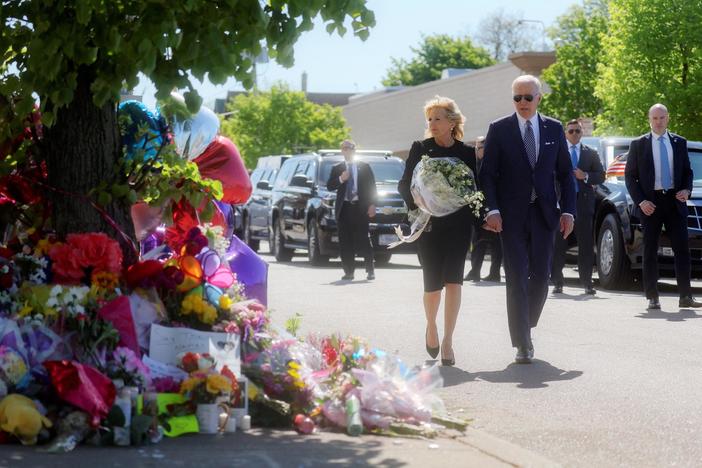 In Buffalo, Biden condemns ‘poison’ of white supremacy