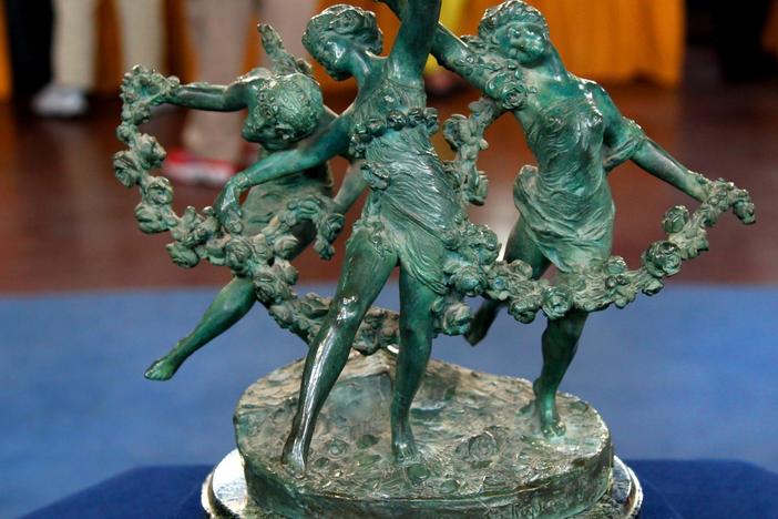 Charles Raphael Peyre Bronze, ca. 1900 from El Paso Hour 3.