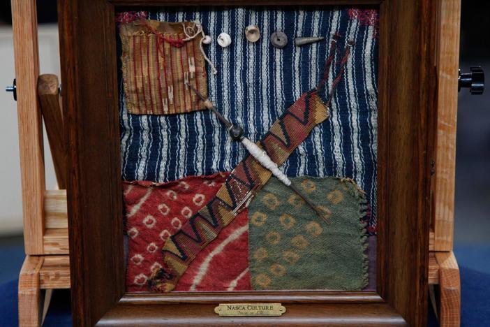 Appraisal: Group of Coptic and Nasca Culture Textile Fragments, from Cincinnati Hour 1.