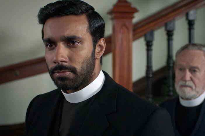 Rishi Nair and Robson Green discuss Alphy's secret that finally came to light in Episode 4.