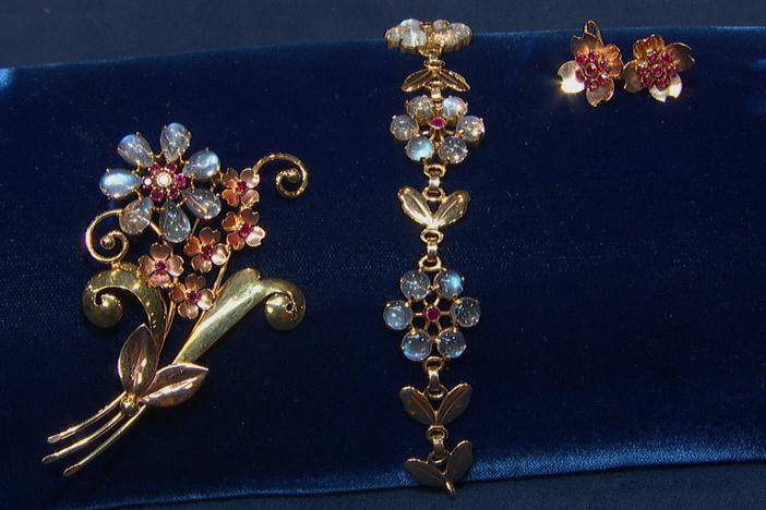 Appraisal: Wordley, Allsopp  & Bliss Co. Jewelry Suite, from Our 50 States Hour 2.