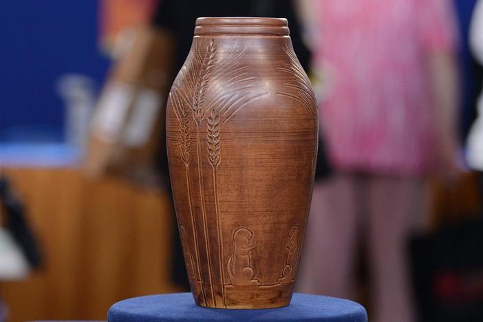 Appraisal: North Dakota School of Mines Vase, ca. 1935, from Our 50 States Hour 2.
