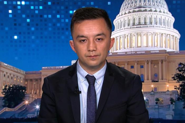 Activist Ferkat Jawdat discusses China's treatment of its Muslim Uyghur minority.