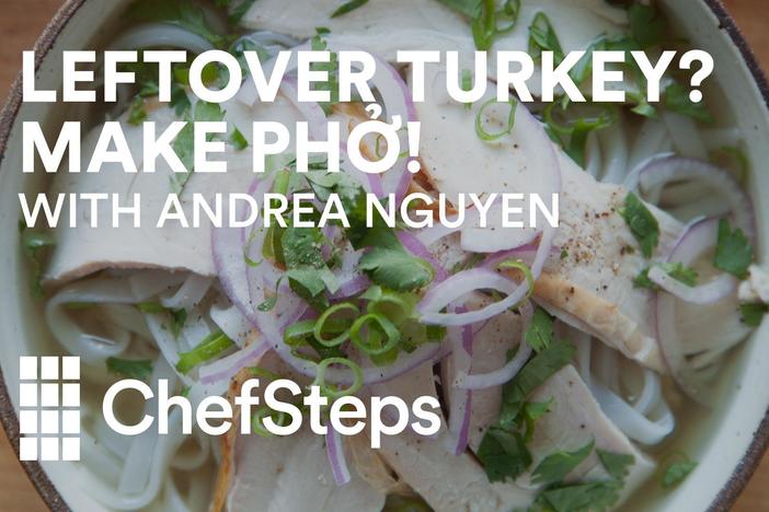 Light and refreshing, this turkey soup breathes new life into your Thanksgiving leftovers.