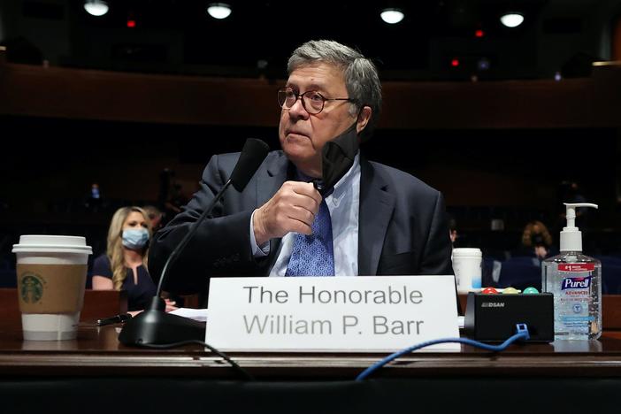 In combative hearing, Barr insists he is exercising 'independent judgment'