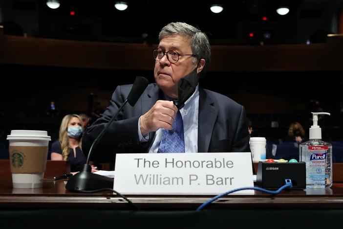 In combative hearing, Barr insists he is exercising 'independent judgment'