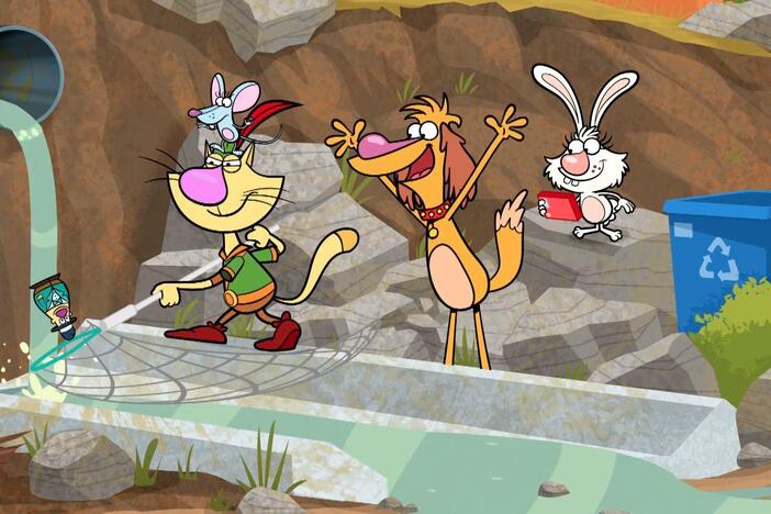 Nature Cat and the gang try to save Hal's favorite chew toy, Mr. Chewinsky!