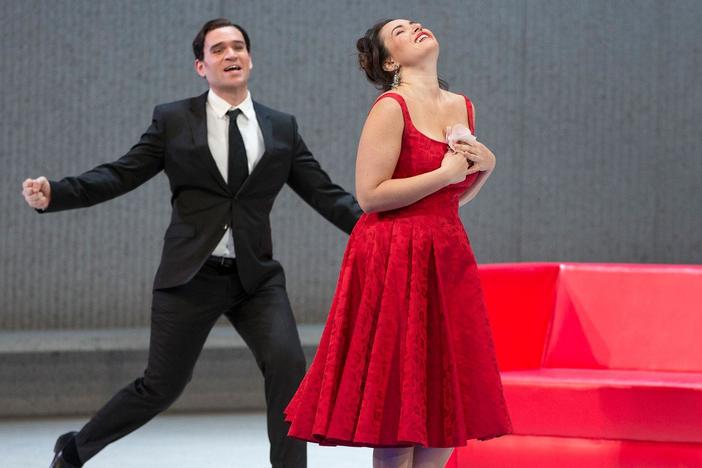 The acclaimed Sonya Yoncheva stars as the heroine Violetta Valéry in Verdi’s La Traviata.