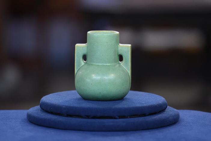 Appraisal: Teco Vase, ca. 1910, from Chicago, Hour 1.