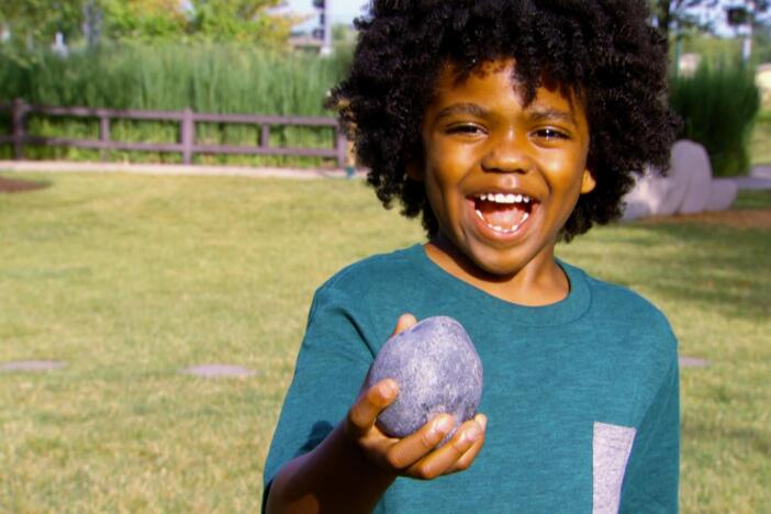 Nature Cat is brought to you today by: Rocks!