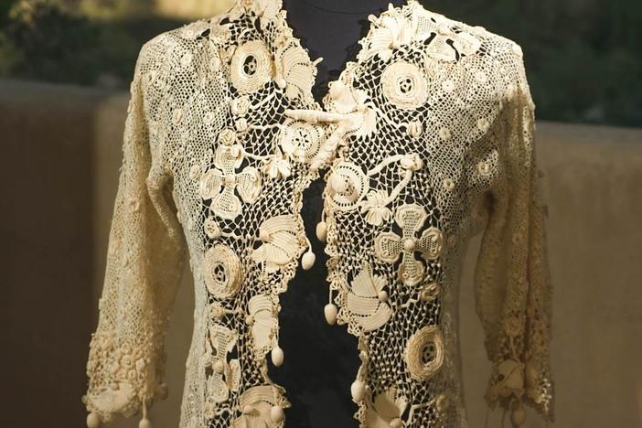 Appraisal: Irish Lace Coat, ca. 1910