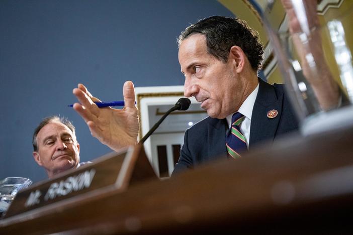 Deposition transcripts will come out daily this week, says Raskin