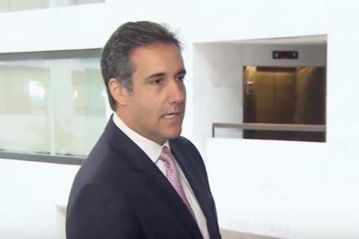 Michael Cohen's secretly recorded phone call.