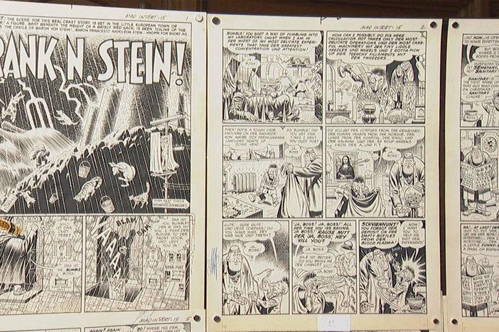 Appraisal: 1953 MAD Issue 8 Complete "Frank N. Stein" Story