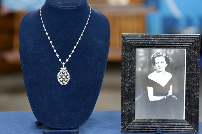Appraisal: Belle Epoque Diamond Necklace, ca. 1915, from Green Bay Hour 3