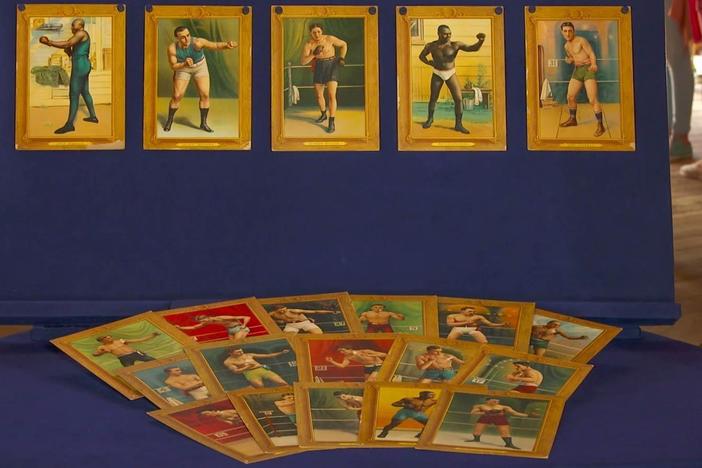 Appraisal: 1910 - 1911 T9 Turkey Red Boxing Cards Collection