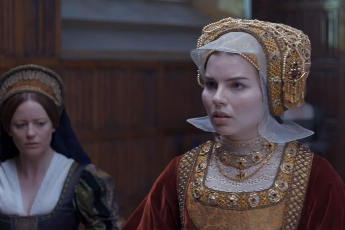 Henry VIII plays a trick on his new fiancee, Anne of Cleves, with disastrous results. 