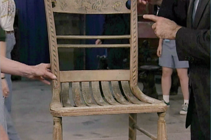 Appraisal: Massachusetts Painted Chair, ca. 1800, in Vintage Portland.