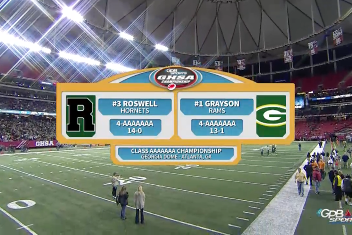 Class AAAAAAA Finals - 2016 GHSA Football Championships - Georgia Dome