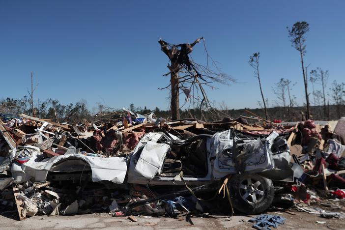 In eastern Alabama, communities reel from tornado's 'annihilation'