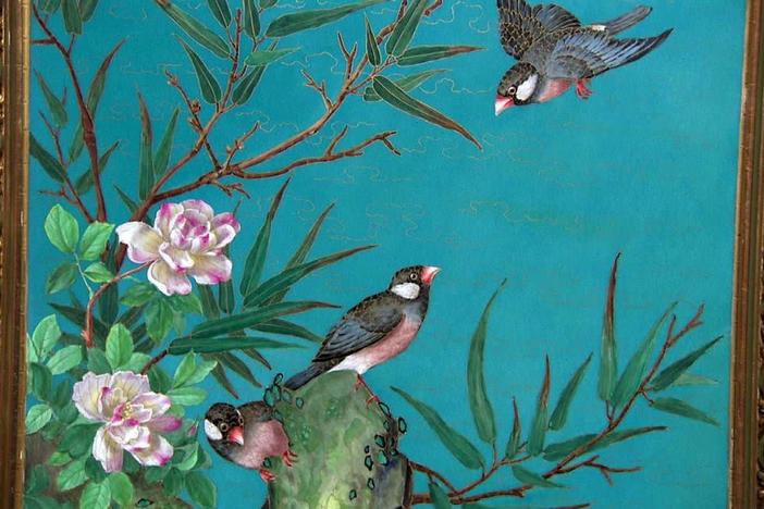 20th Century Cloisonne Picture from ROADSHOW's Special: Junk in the Trunk