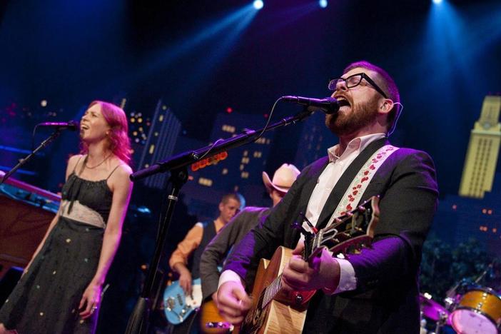 The Decemberists with special guest Gillian Welch perform "Down by the Water."
