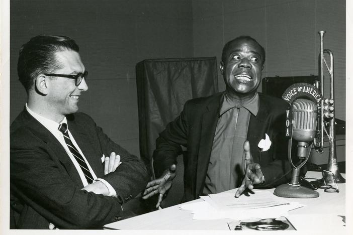 The Voice of America radio show gave American jazz a worldwide stage.